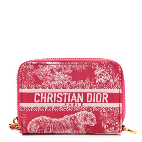 dior card holder red|diortravel detachable card holder.